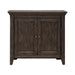 Paradise Valley 2 Door Bedside Chest with Charging Station in Saddle Brown - Furniture 4 Less (Jacksonville, NC)