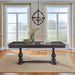 Paradise Valley Trestle Table Set - Furniture 4 Less (Jacksonville, NC)
