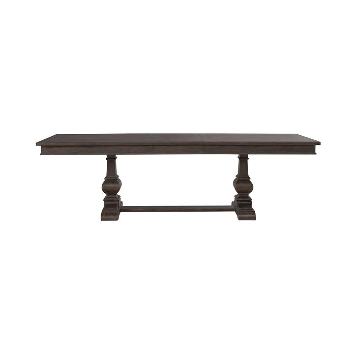 Paradise Valley Trestle Table Set - Furniture 4 Less (Jacksonville, NC)