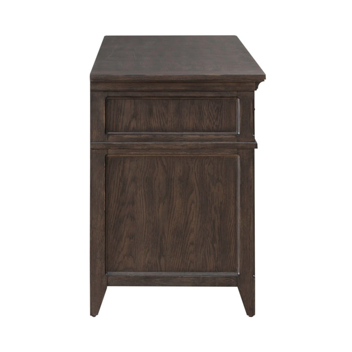 Paradise Valley Credenza in Saddle Brown - Furniture 4 Less (Jacksonville, NC)