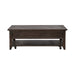 Paradise Valley Rectangular Cocktail Table in Saddle Brown - Furniture 4 Less (Jacksonville, NC)