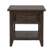 Paradise Valley Rectangular End Table in Saddle Brown - Furniture 4 Less (Jacksonville, NC)