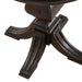 Paradise Valley Round Chairside Table in Saddle Brown - Furniture 4 Less (Jacksonville, NC)
