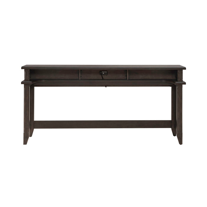 Paradise Valley Console Bar Table in Saddle Brown - Furniture 4 Less (Jacksonville, NC)