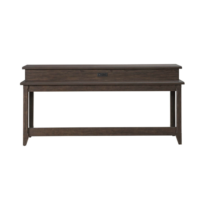 Paradise Valley Console Bar Table in Saddle Brown - Furniture 4 Less (Jacksonville, NC)