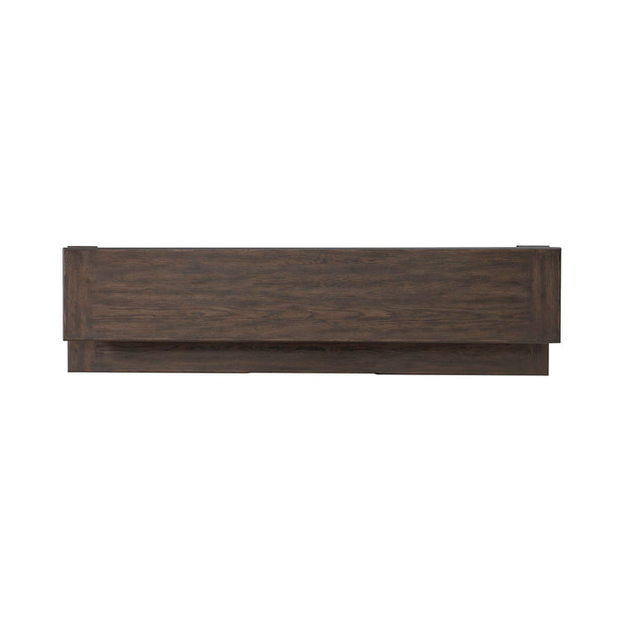 Paradise Valley Console Bar Table in Saddle Brown - Furniture 4 Less (Jacksonville, NC)