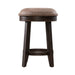 Paradise Valley Upholstered Console Stool (RTA) in Saddle Brown - Furniture 4 Less (Jacksonville, NC)