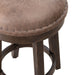 Paradise Valley Upholstered Console Stool (RTA) in Saddle Brown - Furniture 4 Less (Jacksonville, NC)