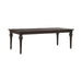 Paradise Valley Rectangular Leg Table in Saddle Brown - Furniture 4 Less (Jacksonville, NC)