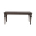 Paradise Valley Rectangular Leg Table in Saddle Brown - Furniture 4 Less (Jacksonville, NC)
