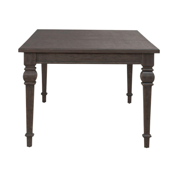 Paradise Valley Rectangular Leg Table in Saddle Brown - Furniture 4 Less (Jacksonville, NC)