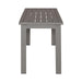 Liberty Furniture Plantation Key Outdoor Dining Bench in Granite - Furniture 4 Less (Jacksonville, NC)