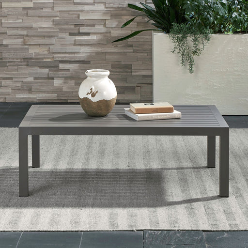 Plantation Key Outdoor Cocktail Table in Granite image