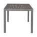 Liberty Furniture Plantation Key Outdoor Rectangular Leg Table in Granite - Furniture 4 Less (Jacksonville, NC)