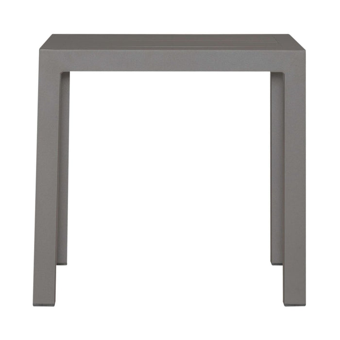 Liberty Furniture Plantation Key Outdoor End Table in Granite - Furniture 4 Less (Jacksonville, NC)