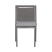 Liberty Furniture Plantation Key Outdoor Panel Back Side Chair in Granite - Furniture 4 Less (Jacksonville, NC)