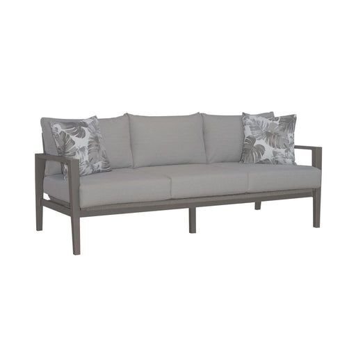 Liberty Furniture Plantation Key Outdoor Sofa in Granite - Furniture 4 Less (Jacksonville, NC)