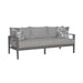 Liberty Furniture Plantation Key Outdoor Sofa in Granite - Furniture 4 Less (Jacksonville, NC)