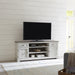 Liberty Furniture Ocean Isle Entertainment Center with Piers in Antique White with Weathered Pine 303W-ENTW-ECP - Furniture 4 Less (Jacksonville, NC)