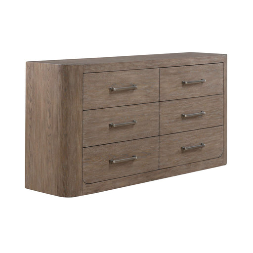 South Bend 6 Drawer Dresser in Burnished Clay - Furniture 4 Less (Jacksonville, NC)
