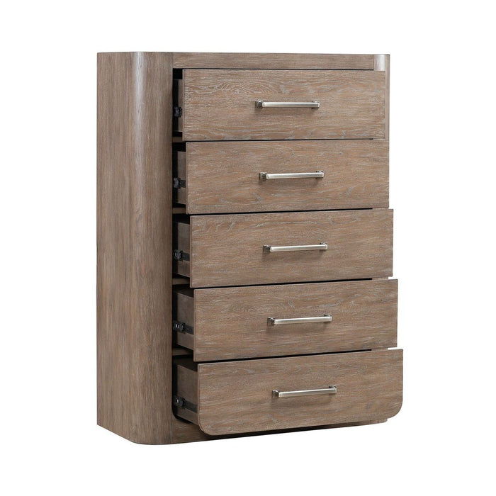 Liberty South Bend 5 Drawer Chest in Burnished Clay - Furniture 4 Less (Jacksonville, NC)