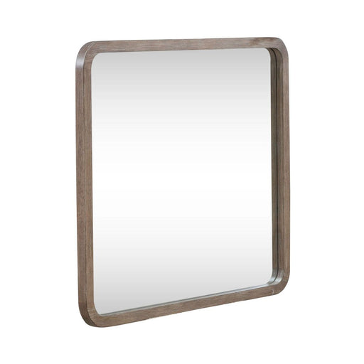 Liberty Furniture South Bend Landscape Mirror in Burnished Clay - Furniture 4 Less (Jacksonville, NC)