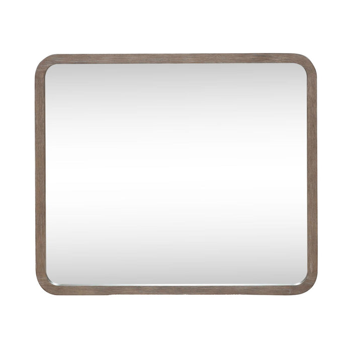 South Bend Landscape Mirror in Burnished Clay - Furniture 4 Less (Jacksonville, NC)