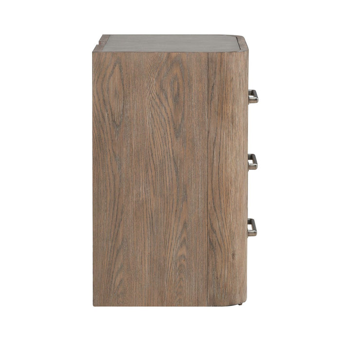 South Bend Nightstand w/ Charging Station in Burnished Clay - Furniture 4 Less (Jacksonville, NC)
