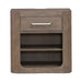South Bend Open Nightstand w/ Charging Station in Burnished Clay - Furniture 4 Less (Jacksonville, NC)