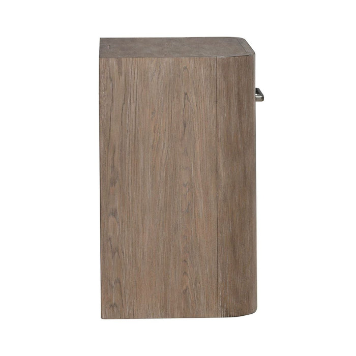 Liberty South Bend Open Nightstand w/ Charging Station in Burnished Clay - Furniture 4 Less (Jacksonville, NC)