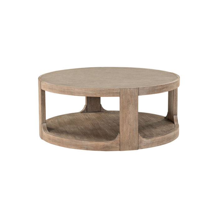 South Bend Round Cocktail Table - Furniture 4 Less (Jacksonville, NC)