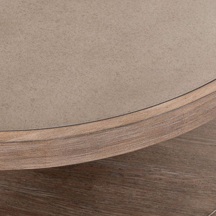 South Bend Round Cocktail Table - Furniture 4 Less (Jacksonville, NC)
