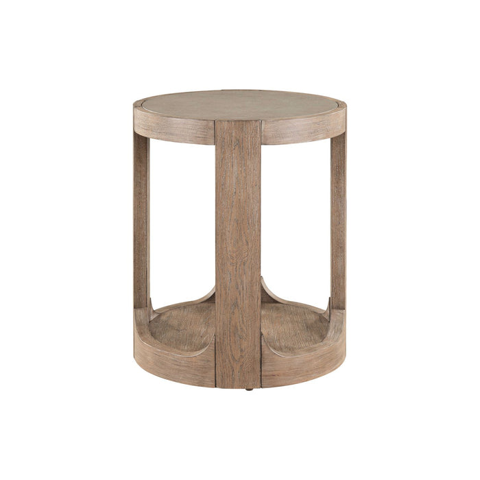 South Bend Round Chairside Table - Furniture 4 Less (Jacksonville, NC)