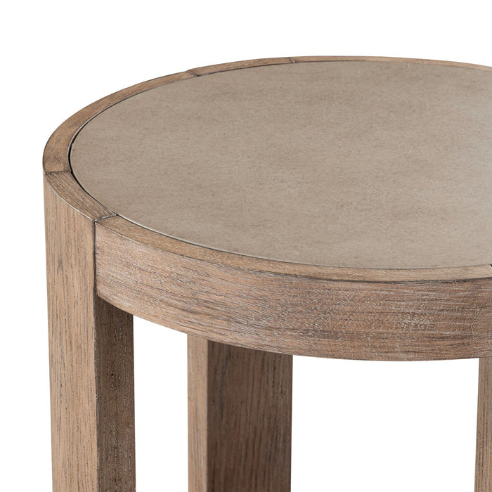 South Bend Round Chairside Table - Furniture 4 Less (Jacksonville, NC)