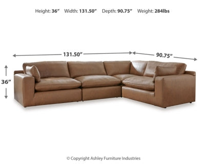 Emilia Sectional - Furniture 4 Less (Jacksonville, NC)