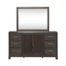 Modern Edge Dresser & Mirror - Furniture 4 Less (Jacksonville, NC)