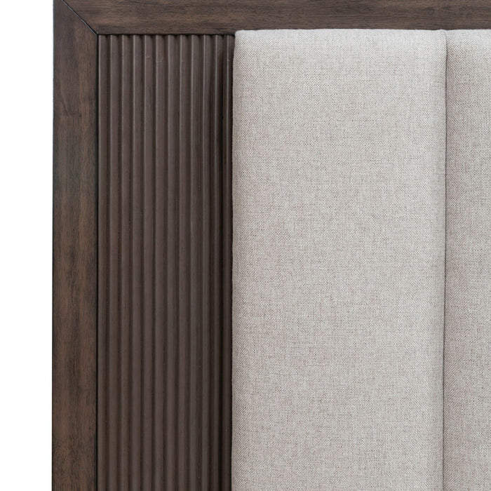 Modern Edge Queen Uph Bed - Furniture 4 Less (Jacksonville, NC)