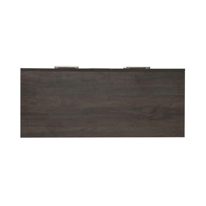 Modern Edge 5 Drawer Chest in Caffe - Furniture 4 Less (Jacksonville, NC)