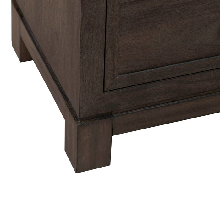 Liberty Furniture Modern Edge Dressing Chest in Caffe - Furniture 4 Less (Jacksonville, NC)