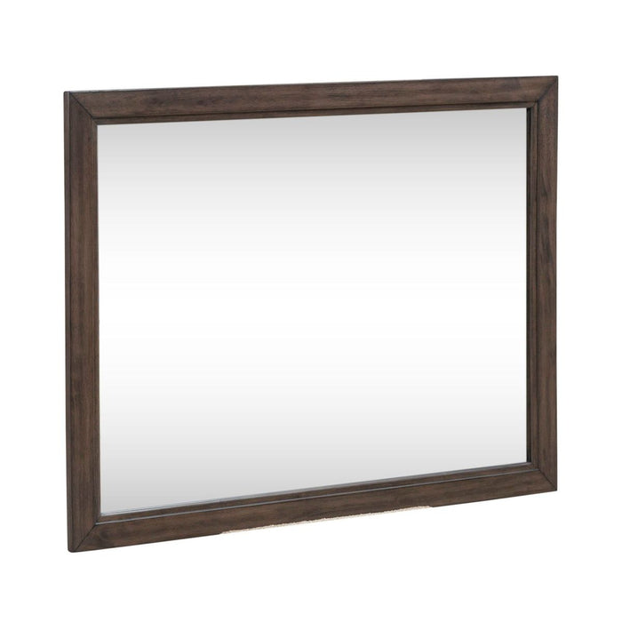 Liberty Furniture Modern Edge Landscape Mirror in Caffe - Furniture 4 Less (Jacksonville, NC)