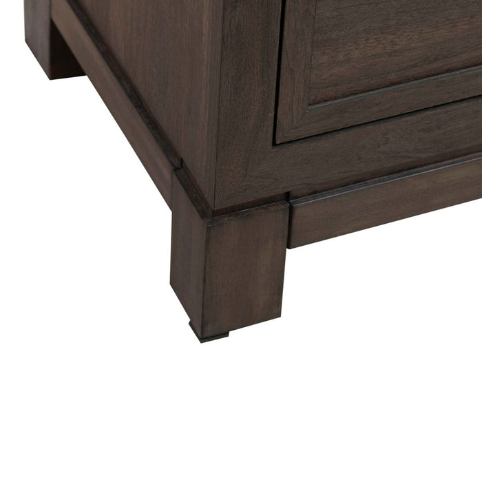 Liberty Furniture Modern Edge Nightstand w/ Charging Station in Caffe - Furniture 4 Less (Jacksonville, NC)