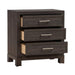 Liberty Furniture Modern Edge Nightstand w/ Charging Station in Caffe - Furniture 4 Less (Jacksonville, NC)