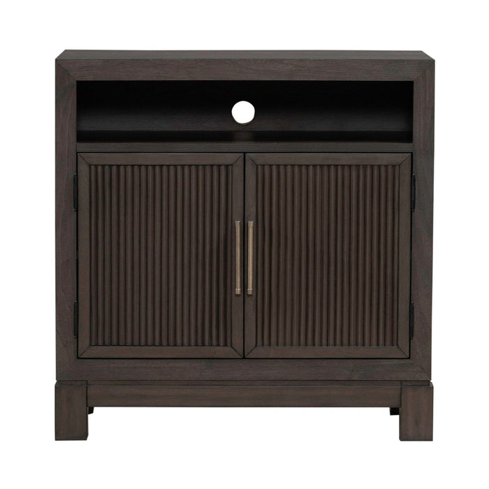 Modern Edge Bedside Chest w/ Charging Station - Furniture 4 Less (Jacksonville, NC)