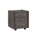 Modern Edge Castered Filing Cabinet - Furniture 4 Less (Jacksonville, NC)