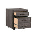 Modern Edge Castered Filing Cabinet - Furniture 4 Less (Jacksonville, NC)