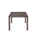 Modern Edge Rectangular Leg Table - Furniture 4 Less (Jacksonville, NC)