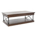 Tribeca Rectangular Cocktail Table in Cordovian Brown - Furniture 4 Less (Jacksonville, NC)