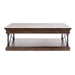 Tribeca Rectangular Cocktail Table in Cordovian Brown - Furniture 4 Less (Jacksonville, NC)