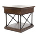 Tribeca End Table in Cordovian Brown - Furniture 4 Less (Jacksonville, NC)