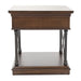 Tribeca End Table in Cordovian Brown - Furniture 4 Less (Jacksonville, NC)